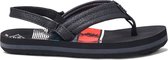 Reef Slippers - Maat 25/26 - Unisex - zwart/ rood/ blauw