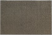Outdoor deurmat Inuci, met "Eco" pvc vrije rugzijde, kleur "Beige Lined", 80 cm x 50 cm.