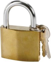 COGEX stalen hangslot 25 mm + 2 sleutels