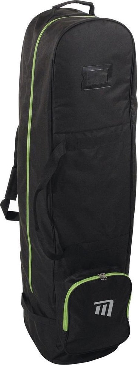 Masters golftas flight coverall met wielen - zwart - golf reistas. van Merkloos — afbeelding 3