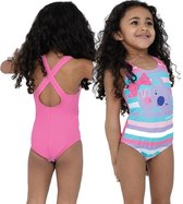 Speedo Badpak Koko Koala Meisjes Polyamide Roze 2 Jaar