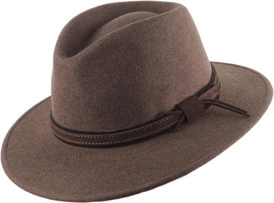 Chapeau feutre Scippis Austin marron, M
