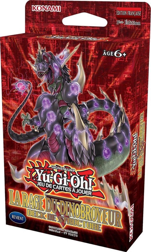 TCG Yu-Gi-Oh! Dinosmasher’s Fury Structure Deck Unlimited YU-GI-OH