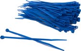 1000 stuks Blauwe Kabelbinders 4.8mm x 200mm + Kortpack pen (099.0374)