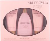 Parfumset voor Dames Rosè Aire Sevilla (3 pcs) (3 pcs)