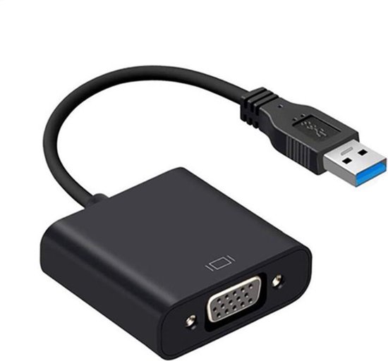WiseGoods USB 3.0 naar VGA Kabel Adapter - Usb Male naar VGA Female  Converter -... | bol.com
