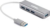 A-KONIC© USB 3.0 Naar 4X USB-A Splitter | USB To USB A Kabel Adapter Verdeler | Surface | Dell | Lenovo | Asus | Acer | Spacegrey
