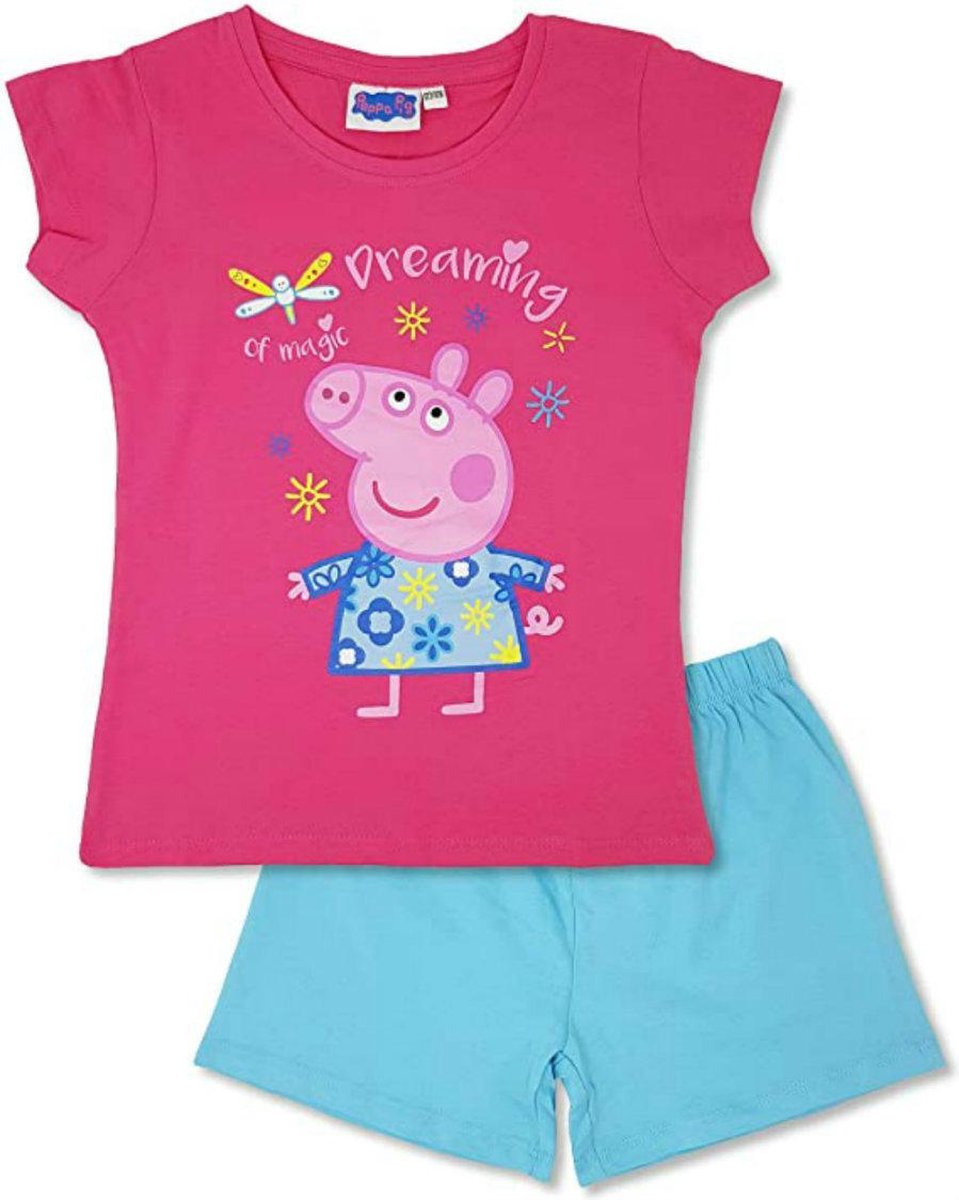 Peppa Pig shortama meisjes pyjama 122/128