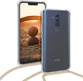 Telefoonhoes met koord voor Huawei Mate 20 Lite telefoontasje crossbody