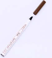 Beauty Micro Wenkbrauw Pen - Eyebrow Ink Pen - Wenkbrauwen Tekenen - Eyebrows - Bruin