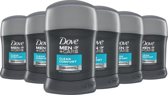 browser kat Onzuiver 6x50ml Dove Men Deo Stick Clean Comfort - Voordeelverpakking | bol.com