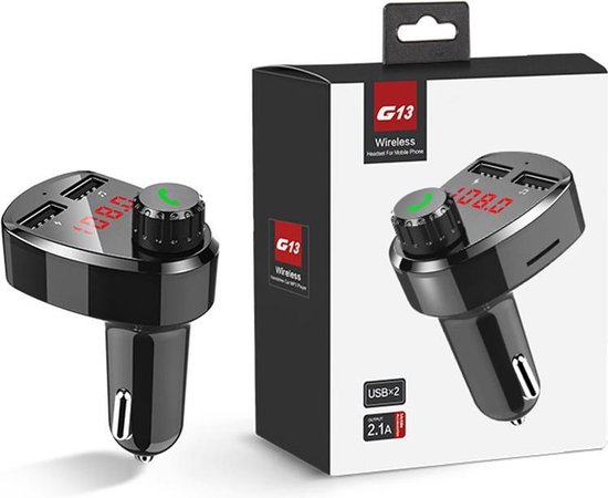 Bluetooth 5.0 Handsfree llen In De Auto Fm-zende... – Vicedeal