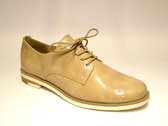 Marco Tozzi veterschoen 2-23201-28 Beige lak 251 - Maat 41