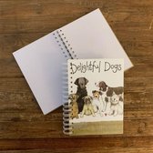 Alex Clark Spiral Journal Delightful Dogs ~ A5 Notitieboek Ringband Honden