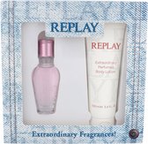 Replay - Jeans Spirit! for Her Gift Set 20 ml and Body Lotion Jeans Spirit! for Her 100 ml