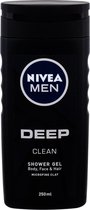 Nivea Men Deep Clean 250ml Shower Gel