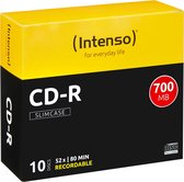 Intenso CD-R 700Mb 52x slimcase (10)