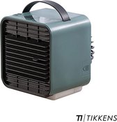 TIKKENS Mini Luchtkoeler / Ventilator / Tafelventilator / Aircooler - Donkergroen