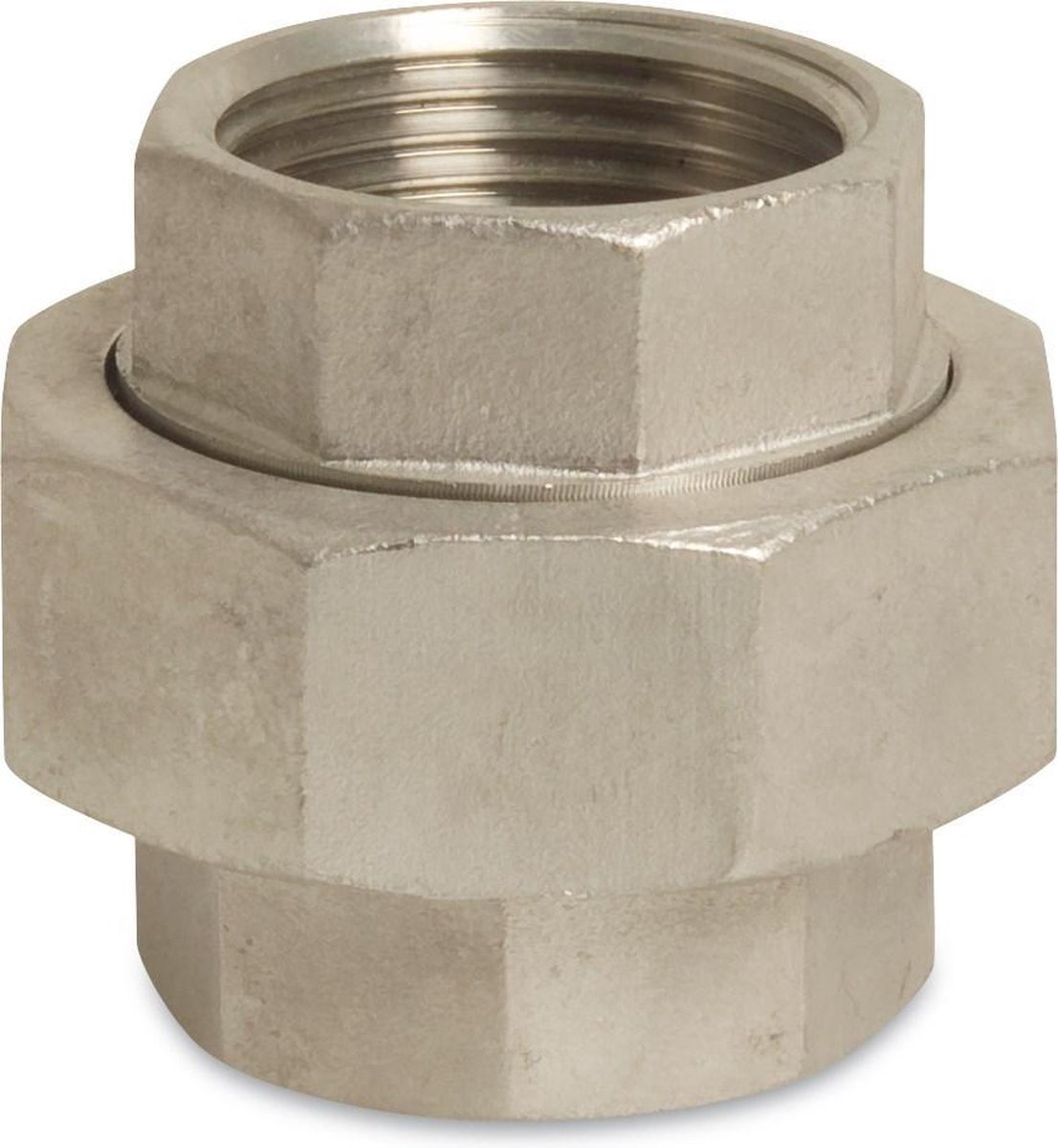 Profec Nr. 340 Koppeling RVS 316 1/4" binnendraad type conisch