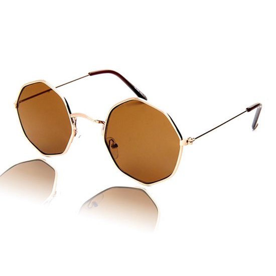 Octagon | trendy zonnebril en goedkope zonnebril (UV400 bescherming - hoge  kwaliteit)... | bol.com