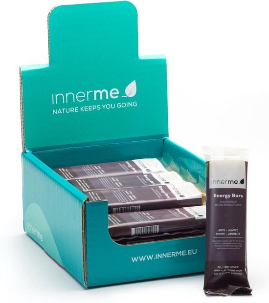 Energy Bars 'Appel-Kaneel' (20x40g) - bio & VEGAN sportreep - gezonde energie - licht verteerbaar