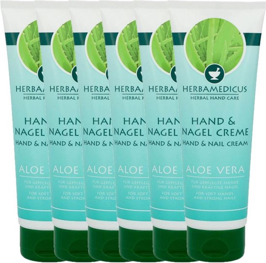 Herbamedicus Handcreme met Aloë Vera - Voordeelverpakking 6 x 125 ml |  bol.com