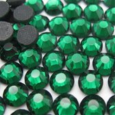 Strass steentjes Rhinestone AAA hotfix Emerald SS10