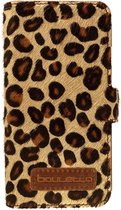 Bouletta - Samsung Galaxy S10 leder hoesje BookCase (Furry Leopard)