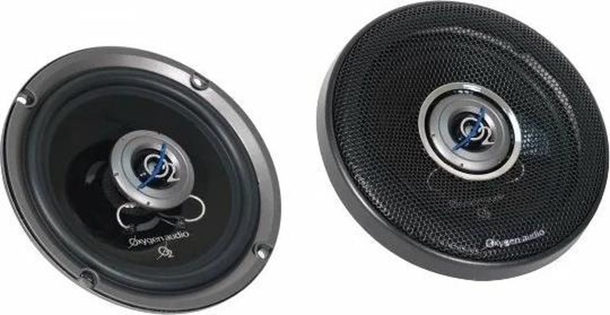 Oxygen audio O2 - COAX 2-WEG auto speaker set (2stuks) - 165MM 16.5CM - 140 WATT - Hoge kwaliteit