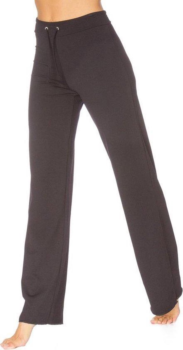 Papillon Dans Broek met Wijde Pijp - Dames - Supplex - Zwart - XXL — afbeelding 3
