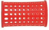 Sibel Formlockkruller rood lang 40mm 10st