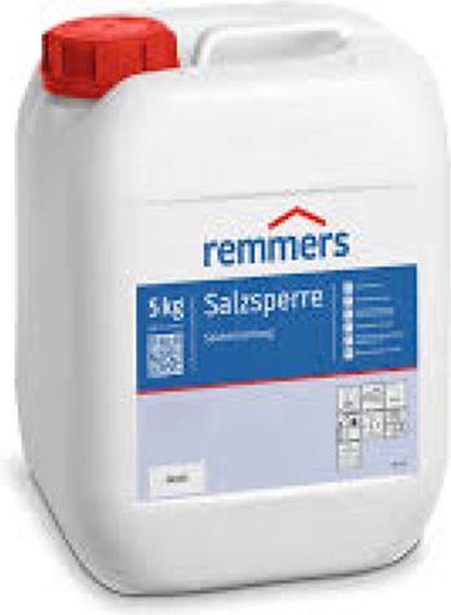 REMMERS Zoutsper (SALT IH) 5kg: inkapselen van schadelijke zouten in bouwmaterialen - Remmers Bouwchemie