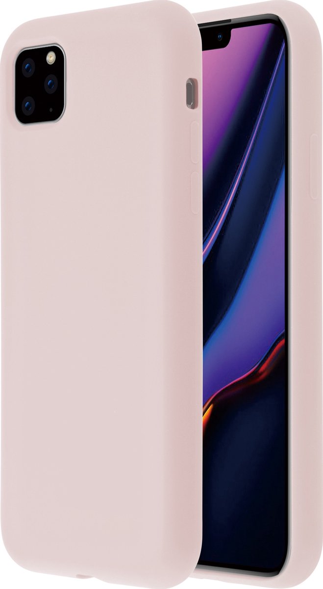 Azuri liquid silicon cover - roze - voor iPhone 11 Pro