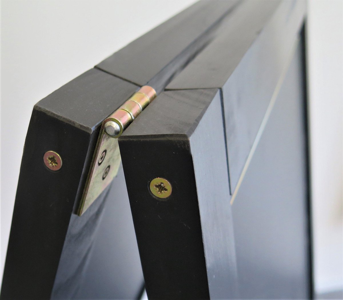 Craie Stoepbord, lourd cadre en bois 4 cm. gros, grosse. et 2 cm