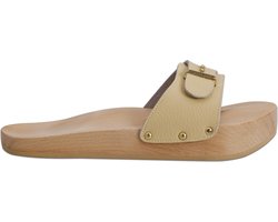 Lanaform - Dynastatic Sandal-38-Cream - Klompen Dames - Houten Klompen - Slippers Dames - Houten Sandalen - Orthopedische Slippers - Postuur Corrector