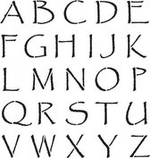 Delta stencil mania x1 papyrus alphabet.Delta stencil mania x1 papyrus alphabet.