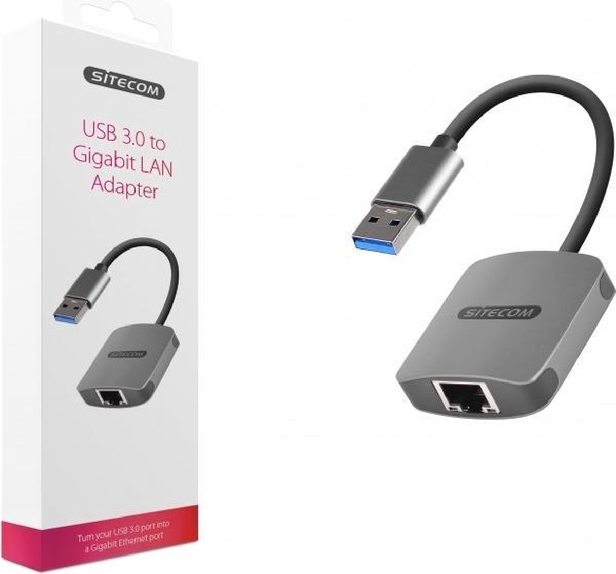 CN341 USB 3.0 to Gigabit LAN Adapter