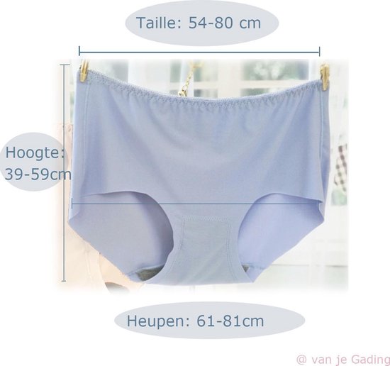 Gading® zomer ondergoed dames onderbroeken slip-geel 4 pack-S | bol.com