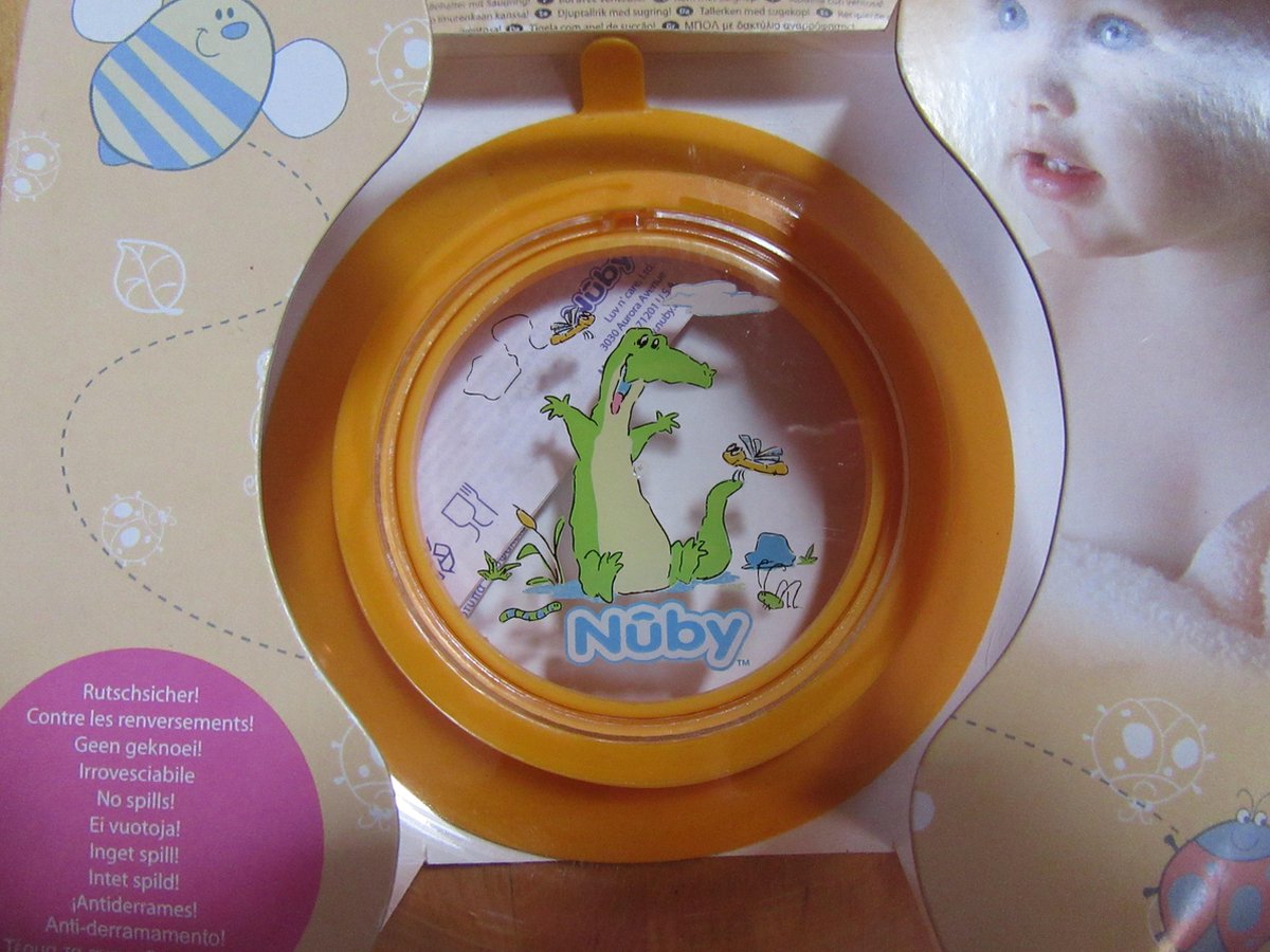 Nuby kom met zuignap Groen Nuby kom met zuignap Groen