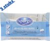 Spargo Glasreiniger -5 pakken -  Glazendoek -  Glasdoekjes - Glasdoeken  - vochtige doekjes - hygiënische doekjes - reinigingsdoekjes - reinigingsdoekjes schoonmaak - Schoonmaakdoekjes vochtig