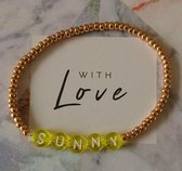 Armbandje Sunny 4mm