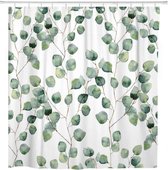 Douchegordijn - Badkamer Accessoires - Eucalyptus - 180x200 cm