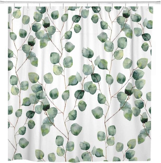Douchegordijn - Eucalyptus - 180x200 cm