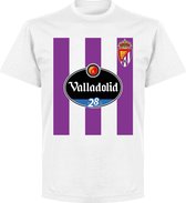 Real Valladolid Team T-Shirt - Wit - M