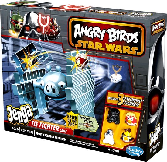 🥰 jeu société Star Wars Angry Birds jenga hoth jouet enfant 1-2 joueurs  neuf ha