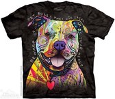 T-shirt Beware of Pit Bulls XXL