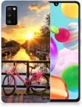 Hoesje maken Geschikt voor Samsung Galaxy A41 Telefoonhoesje Amsterdamse Grachten