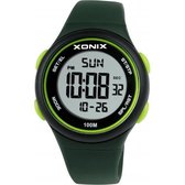 Groen Xonix digitaal horloge waterdicht