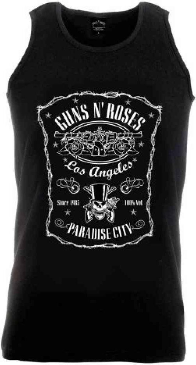 Chemise sans manches Guns n Roses -S- Paradise City Black | bol.com