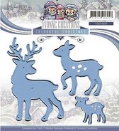 Die - Yvonne Creations - Colourful Christmas - Reindeer